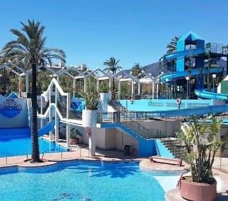 Encanto Costa Del Sol Benal Beach Monolocale Suite Vista Mare 贝纳尔马德纳 外观 照片