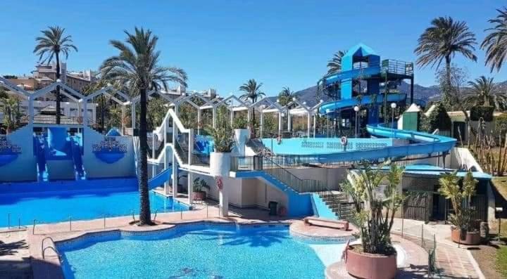 Encanto Costa Del Sol Benal Beach Monolocale Suite Vista Mare 贝纳尔马德纳 外观 照片