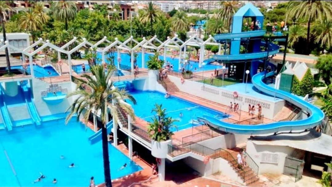 Encanto Costa Del Sol Benal Beach Monolocale Suite Vista Mare 贝纳尔马德纳 外观 照片